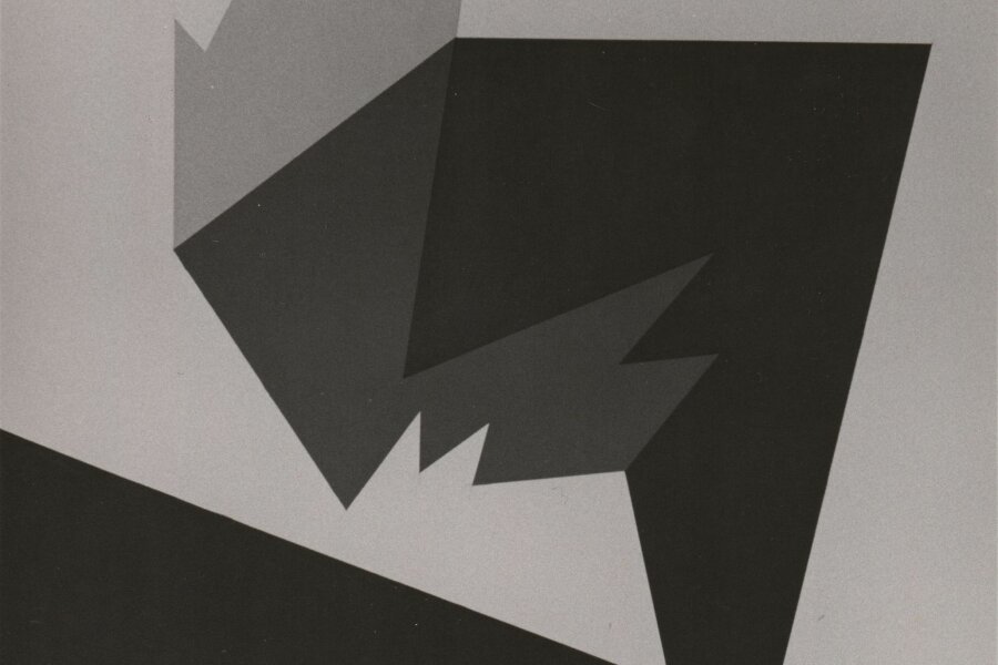 Stanislav Zippe, Dvě modré a žlutá, 1988, olej na plátně, 100 x 100 cm